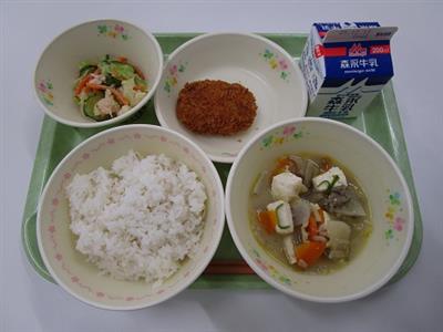 今日の給食