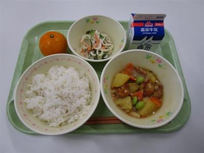 今日の給食