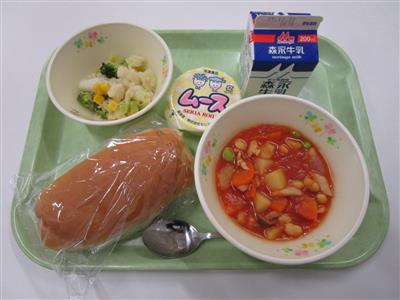 今日の給食