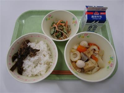 今日の給食