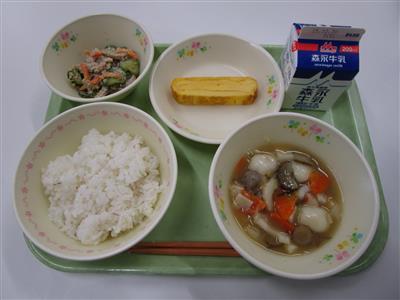 今日の給食