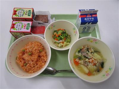 今日の給食