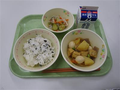 今日の給食