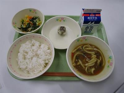 今日の給食