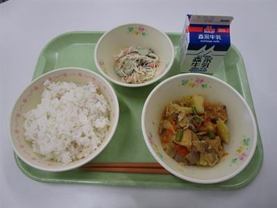 今日の給食