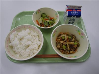 今日の給食