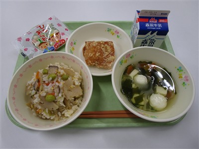 今日の給食