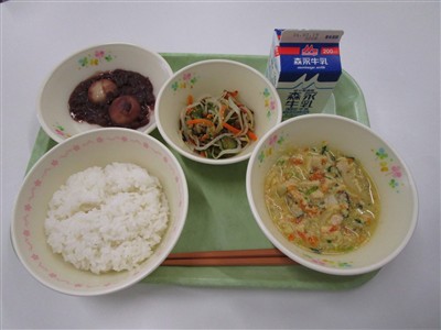 今日の給食