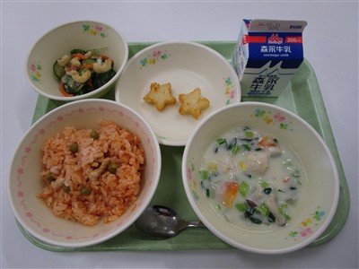 今日の給食