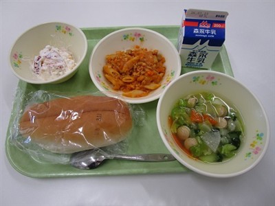 今日の給食