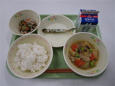 今日の給食