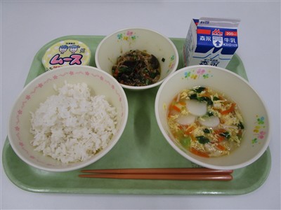 今日の給食