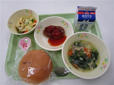 今日の給食
