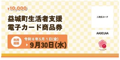 電子カード商品券