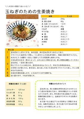 玉ねぎのための生姜焼き