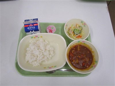 今日の給食