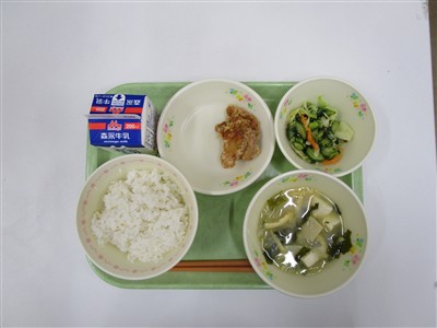 今日の給食
