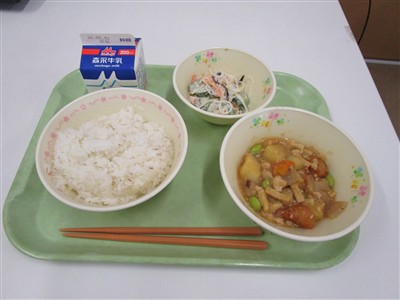 今日の給食