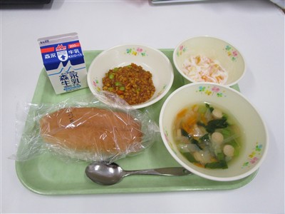 今日の給食