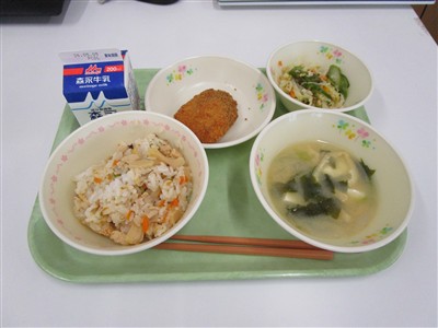 今日の給食
