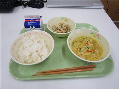 今日の給食