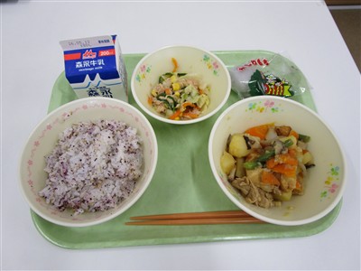 今日の給食