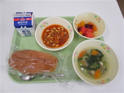 今日の給食