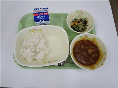 今日の給食