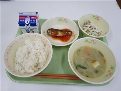 今日の給食
