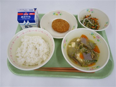今日の給食