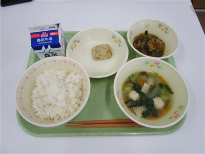 今日の給食