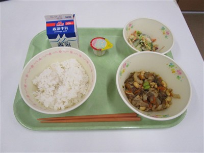 今日の給食