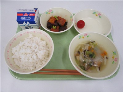 今日の給食