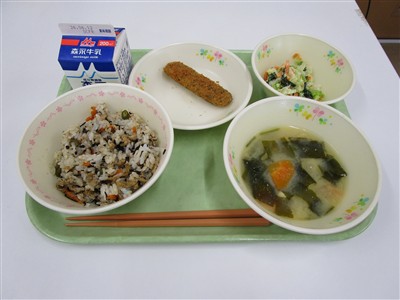 今日の給食