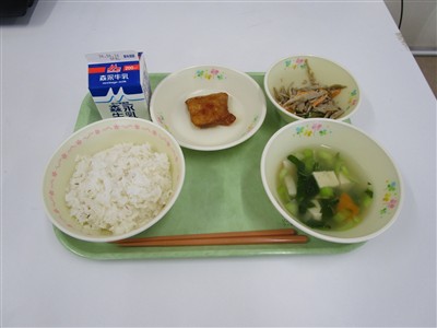 今日の給食