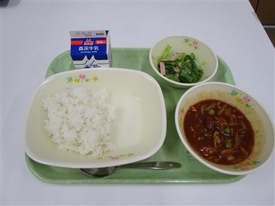 今日の給食