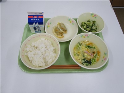 今日の給食