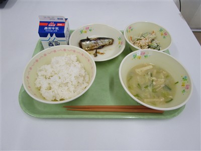 今日の給食