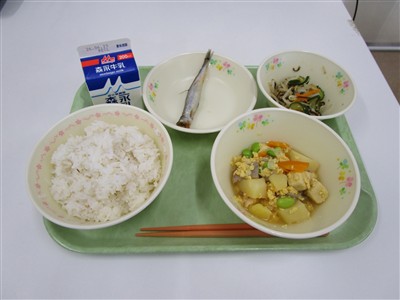 今日の給食
