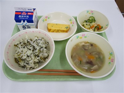 今日の給食