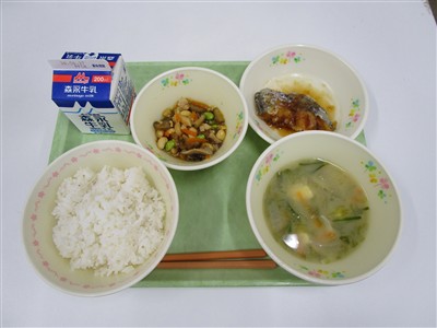 今日の給食