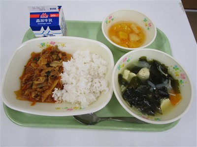 今日の給食