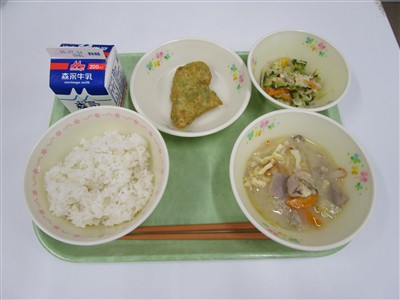 今日の給食