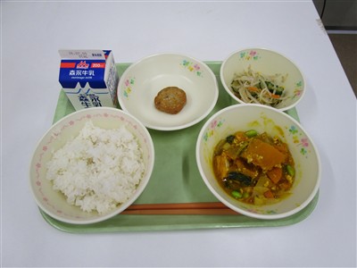 今日の給食