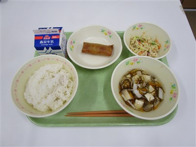 今日の給食