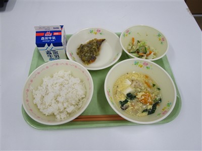 今日の給食