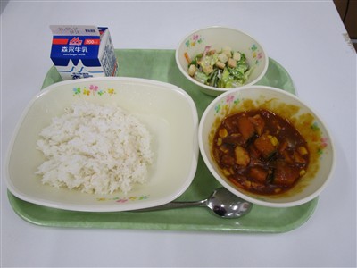 今日の給食