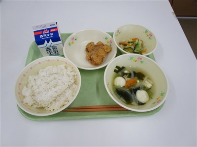 今日の給食