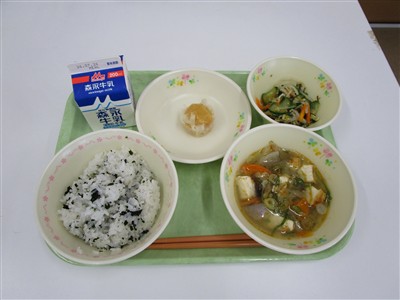 今日の給食