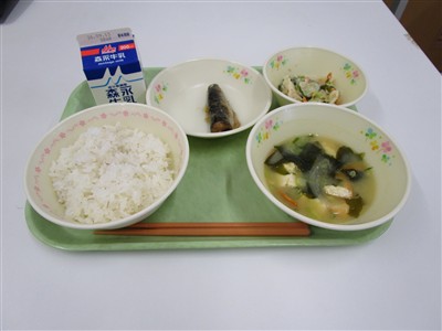 今日の給食